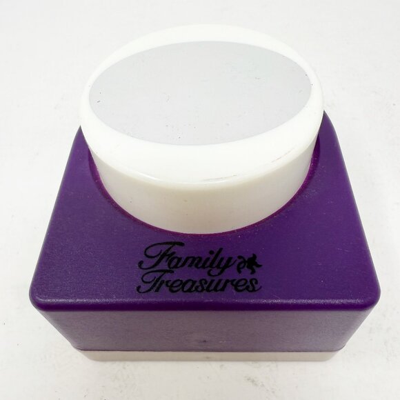 Family Treasures Large Oval Shape Paper Punch 2 1/4 Inch Cut Outs Scrapbooking - Picture 1 of 6